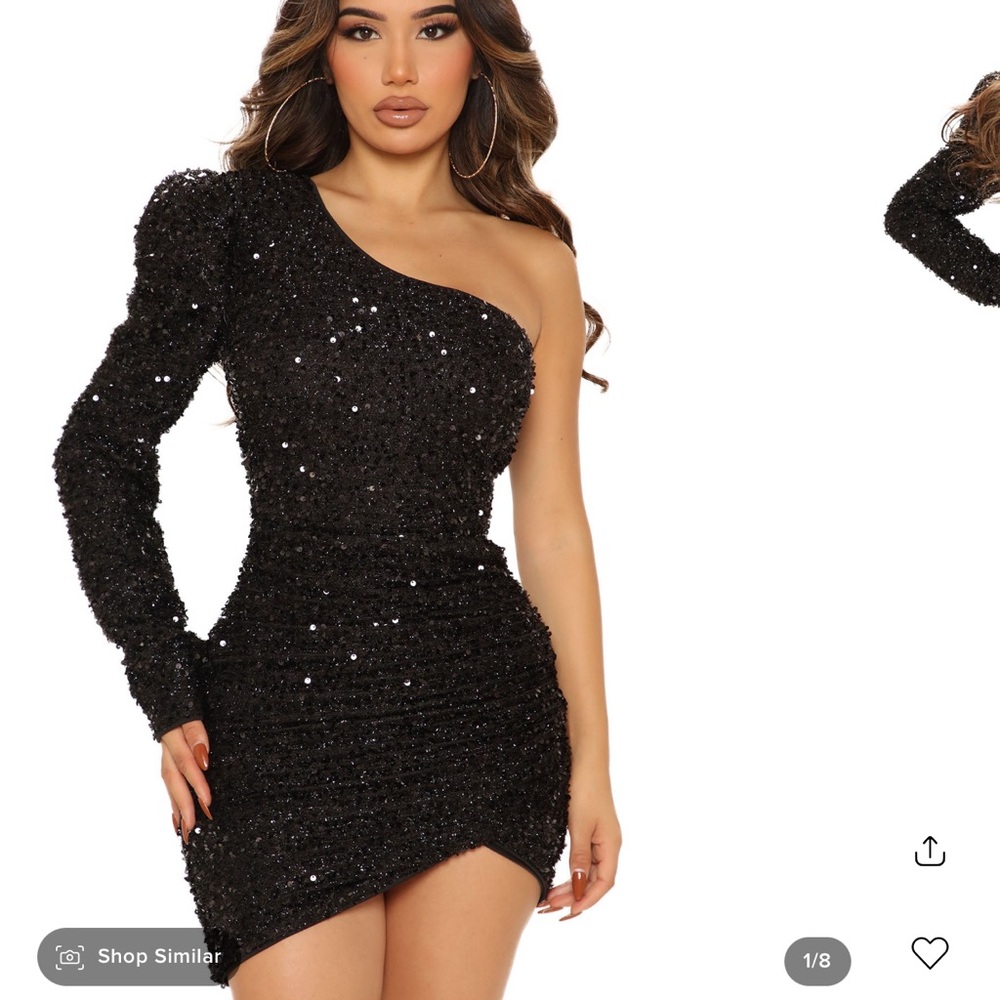 Sequence hoco dress from fashion nova *worn once*